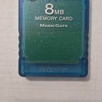 Memory Card PS2 Trasparente 8MB Originale