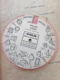 Disco pubblicitario formulario solidi figure piane