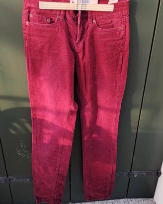 pantaloni velluto HM