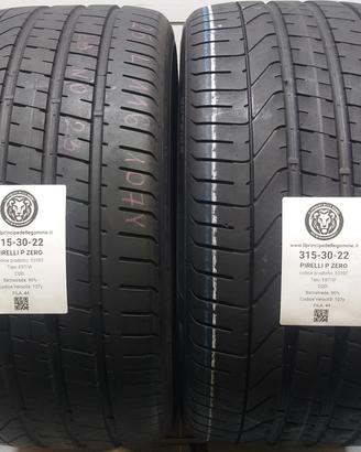 2 GOMME 315 30 22 PIRELLI A55592