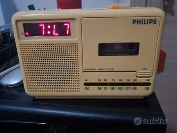 Radiosveglia Philips D3730/00 Radio Cassette