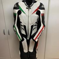 Tuta moto in pelle intera spyke tg48