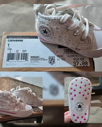 Scarpa Converse All Star misura 17