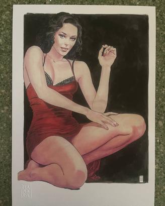 Omaggio a Marion Cotillard di Milo Manara