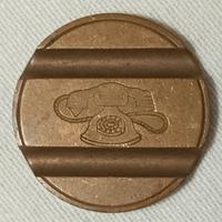 Gettone telefonico IPM 7911 Errore conio cornetta