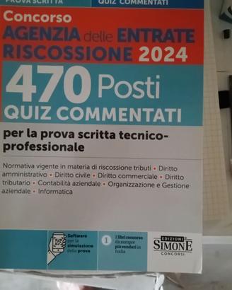 Libro x concorso Agenzia Entrate