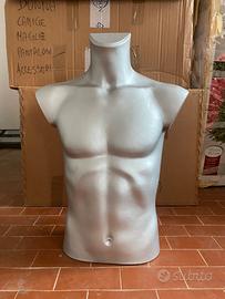 Manichino uomo mezzo busto