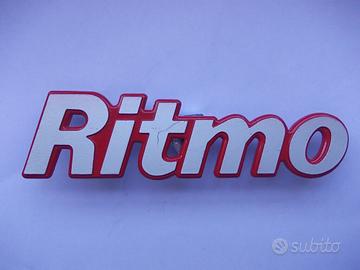 Scritta posteriore Fiat Ritmo Abarth 125 TC