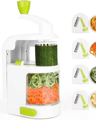 Tagliaverdure Verticale e Spiralizzatore