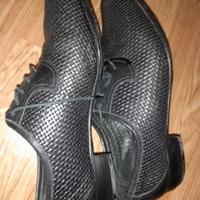 OXFORD in Pelle intrecciata 