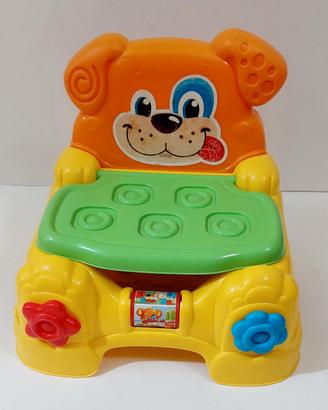 Poltroncina Portamattoncini Clementoni Cagnolino