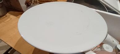 Piatti da pizza e piatti da hamburger