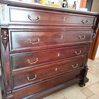  mobile comò antico neoclassico dell'800 originale