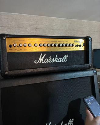 Marshall MG100HDFX + cassa 4x12 – vendibili separa