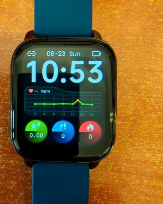 Smartwatch Weurghy p66 nuovo con accessori
