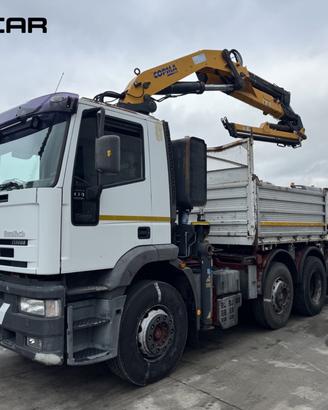 Iveco Eurotech 320e43 gru Copma 280 6+2 8x2