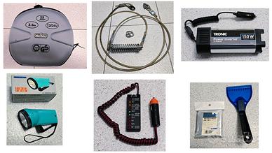 Sette accessori per auto, in blocco