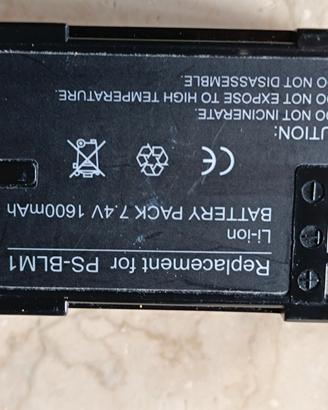 Batteria compatibile ioni Litio - Olympus reflex