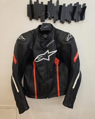 Giacca Pelle Moto Alpinestars GP Plus R V2 Airflow