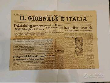 Collezione giornali originali della guerra