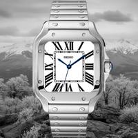 Seiko mod Santos white