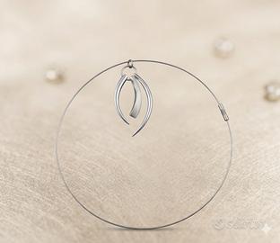 Collana Girocollo Rigido in Argento