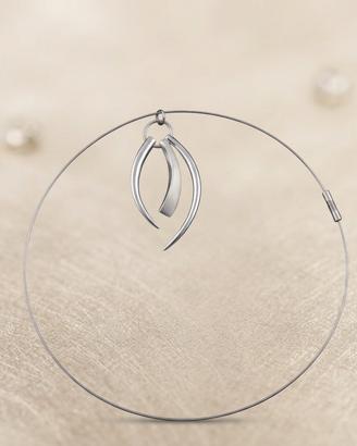 Collana Girocollo Rigido in Argento