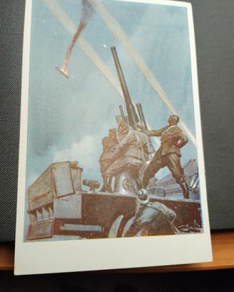 Cartolina Regg. Artiglieria Contraeri Autocampale