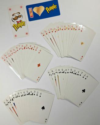 Mazzo carte da gioco Pringles