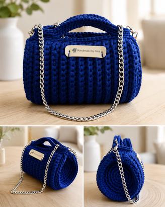 Borsa artigianale all’uncinetto handmade