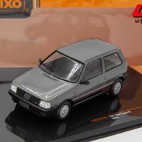 1:43 Fiat Uno Turbo ie 1°Serie 1984 Grey Met - IXO