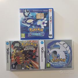 Lotto 3 giochi Pokemon Originali Nintendo DS & 3DS