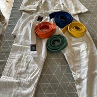 Kimono Matsukaze  bianco 150
