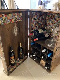 Cantinetta baule porta vini