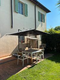 Ombrellone da giardino Ikea seglaro con base