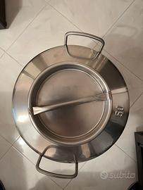 Fusto inox olio 50 litri
