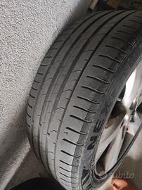 4 gomme più cerchi originali Opel Astra 2010