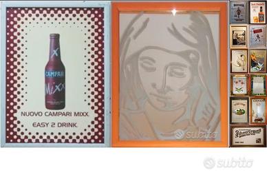 Quadri specchio, Campari ed altri vintage