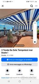 tende da terrazzo 