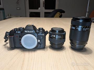 Nikon F 501 + obiettivi 