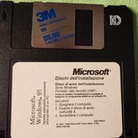 Disco Floppy  Windows 95 /Ms Dos Leggere
