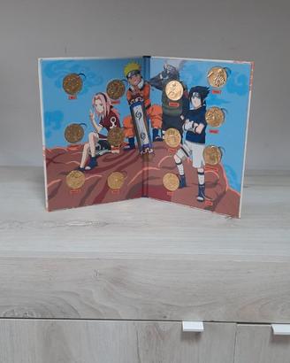Album Naruto Monnaie de Paris medaglie