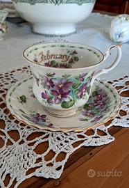 Tazza da tè Royal Albert Febbraio 