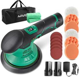 Lucidatrice per Auto, 2 Batteria