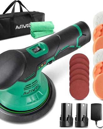 Lucidatrice per Auto, 2 Batteria