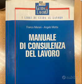 MANUALE DI CONSULENZA DEL LAVORO 2007