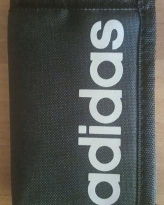 Portafoglio da uomo sportivo nero Adidas 