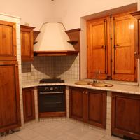 Cucina in legno massiccio angolare rustica smontat