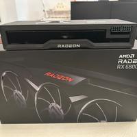 Scheda grafica Amd 6800xt midnight black reference