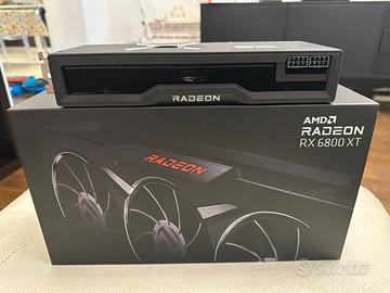 Scheda grafica Amd 6800xt midnight black reference